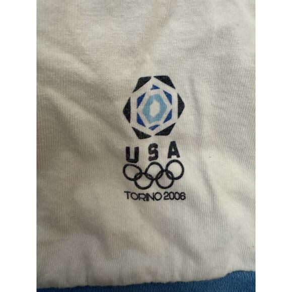 Vintage Y2K Nike Center Swoosh 2006 Olympic Games Ringer Shirt Large - Picture 9 of 9